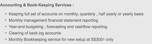 bookkeeping services